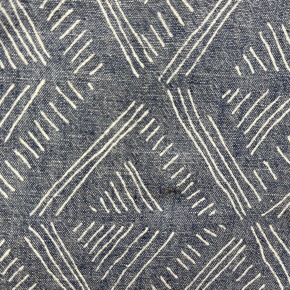 Quicksilver Modern Fit Men's L Light Blue Doodle Button Up Short Sleeve Shirt - Picture 8 of 16